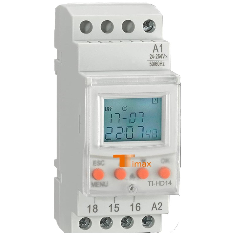 Interruptor horario digital best sale